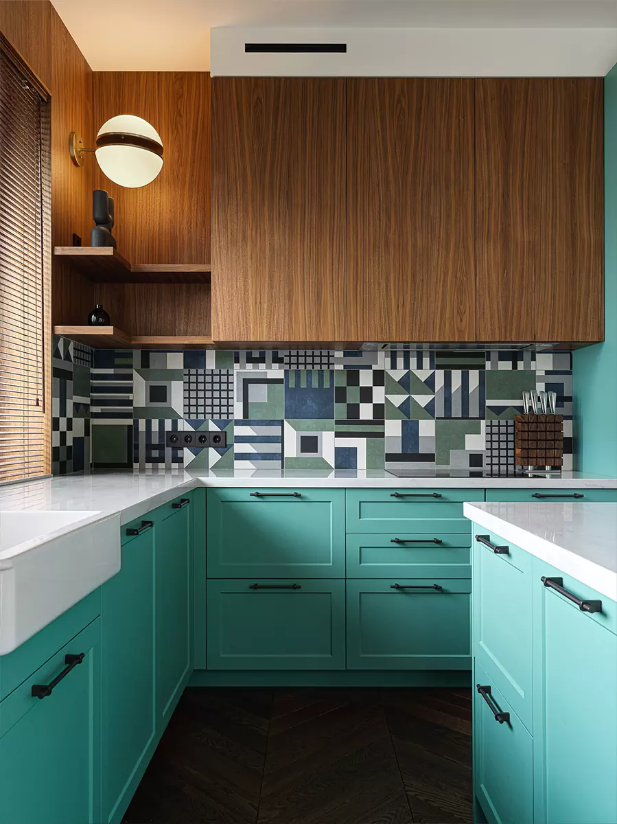 Интерьер екатеринбургской квартиры, вдохновленный стилем mid-century modern — проект студии Mediana Interiors