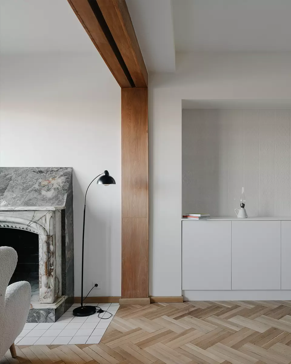 Винтажные детали в интерьере тбилисской квартиры с отдельной мастерской — проект студии 5:00 am