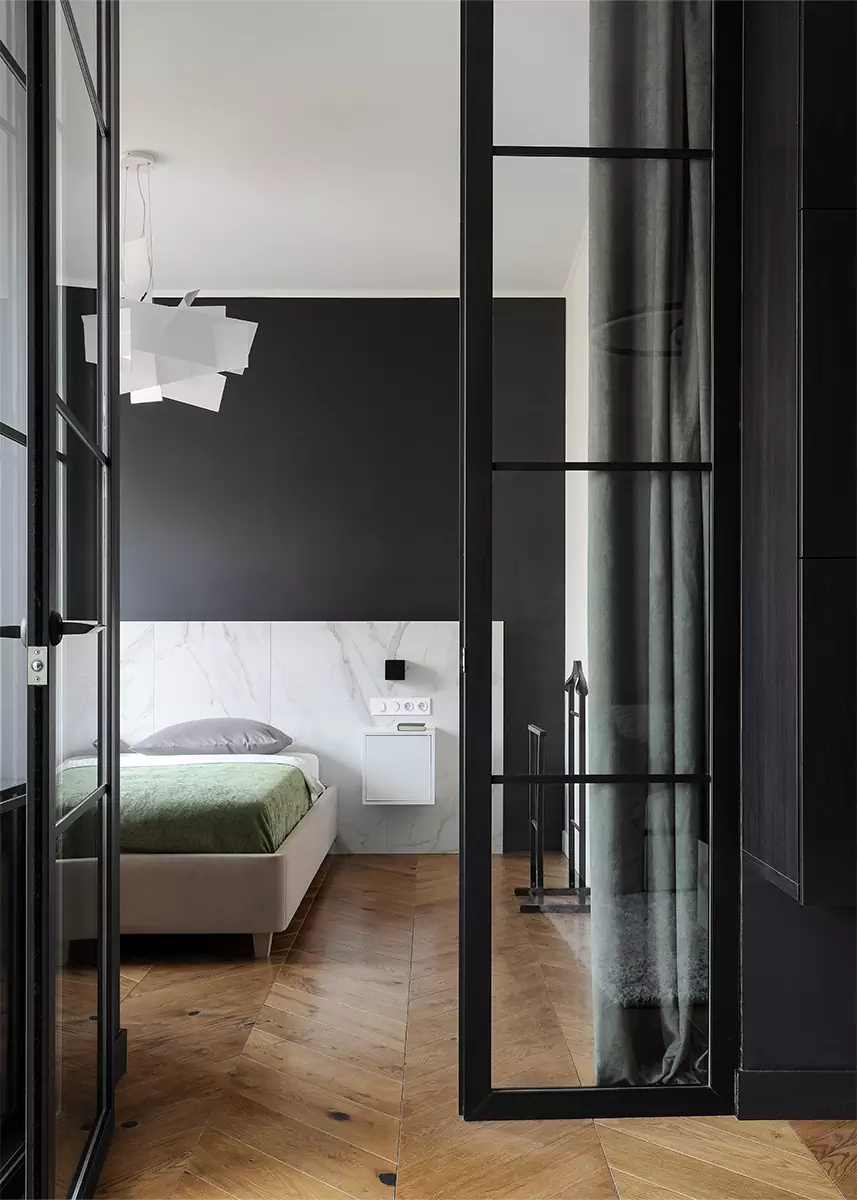 Аутентичные осколки советских времен в современном интерьере квартиры для семейной пары — проект бюро nsmb