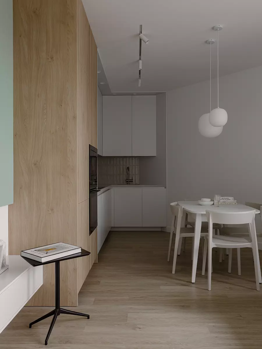 Отсылки к скандинавскому дизайну и рациональное использование площади в интерьере челябинской квартиры — проект Анны Важениной