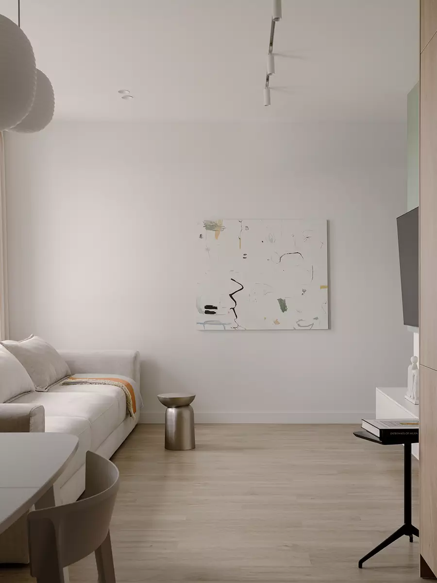 Отсылки к скандинавскому дизайну и рациональное использование площади в интерьере челябинской квартиры — проект Анны Важениной