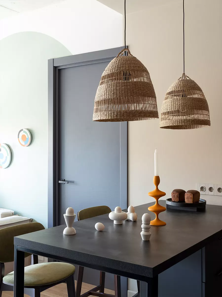 Небольшая и уютная квартира с необычной ванной – проект Полины Караванской