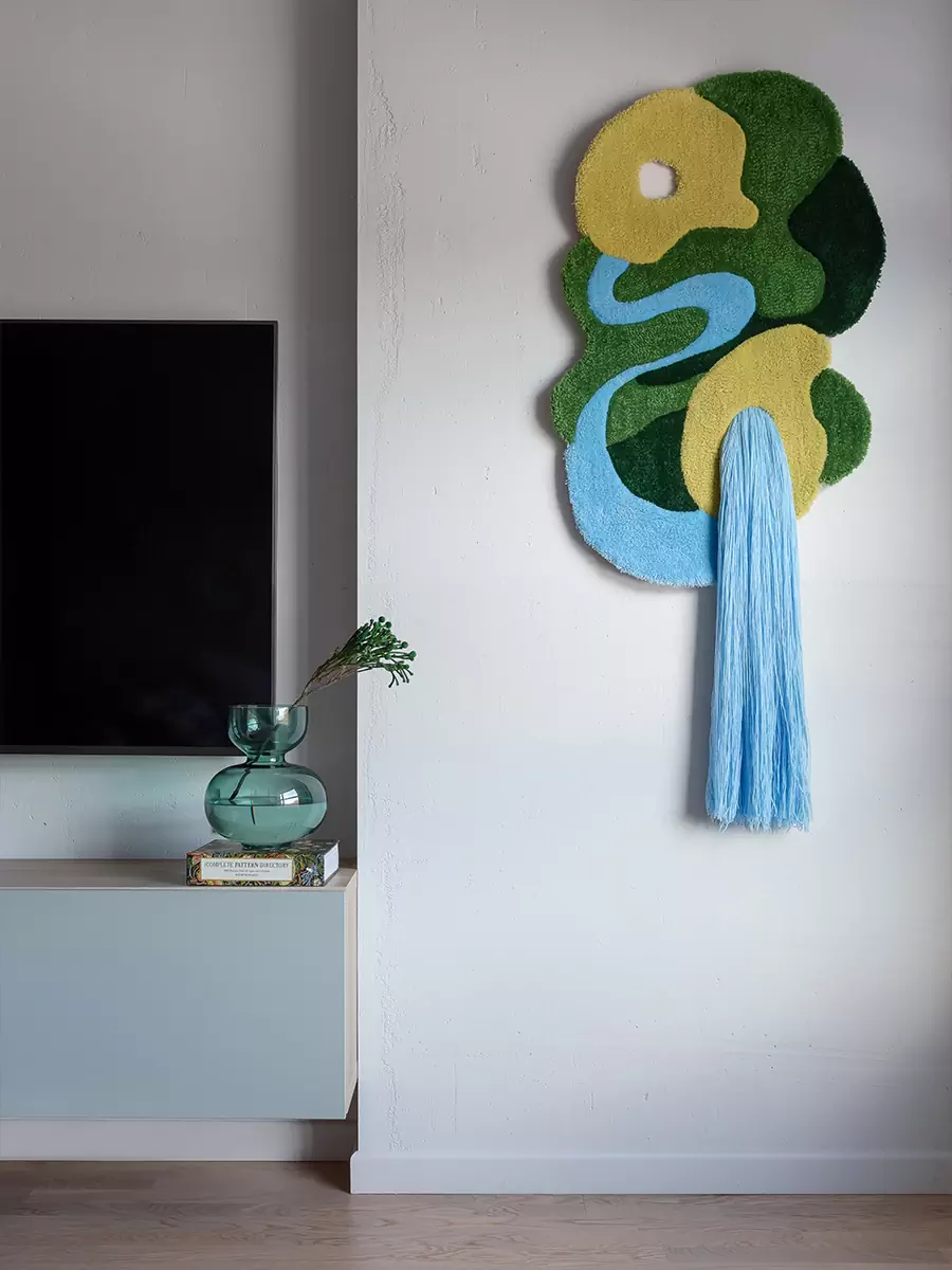 Небольшая и уютная квартира с необычной ванной – проект Полины Караванской