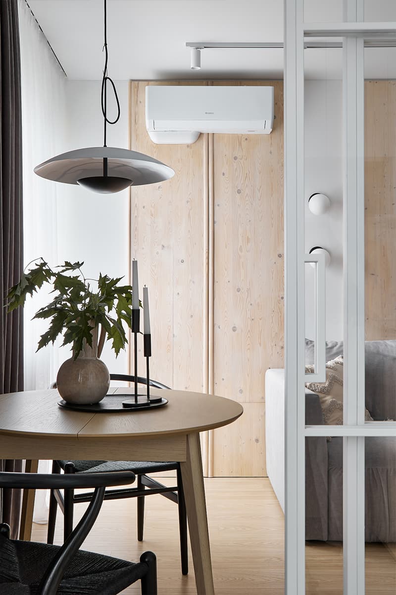 Теплый интерьер небольшой, но функциональной квартиры с винтажными деталями – проект Виолетты Колтан