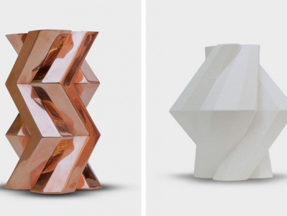 Дизайнер Лара Бохинц представила коллекцию геометрических ваз