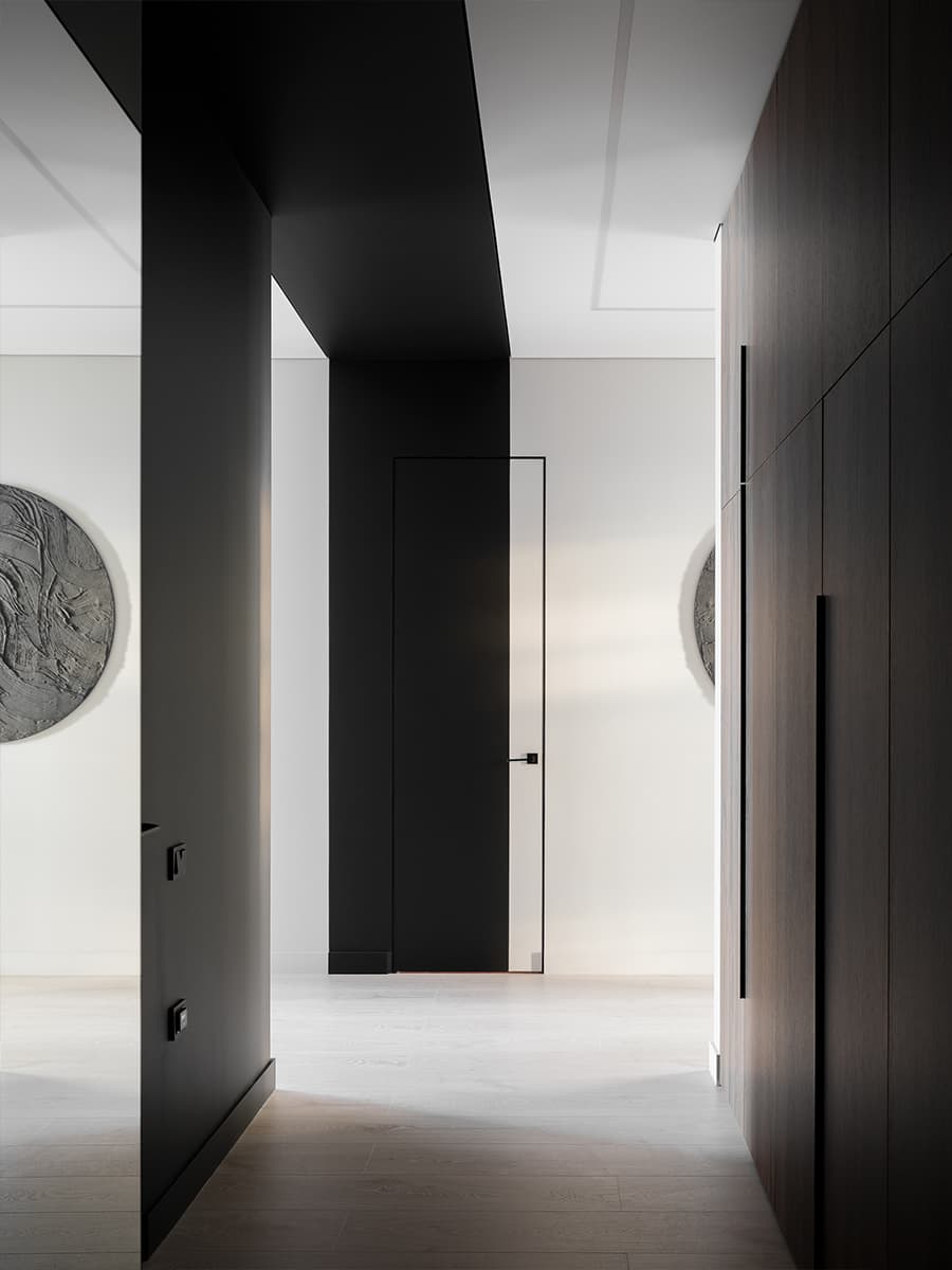 Интерьер квартиры с собственной музыкальной студией для молодого бизнесмена — проект Алины Пужак