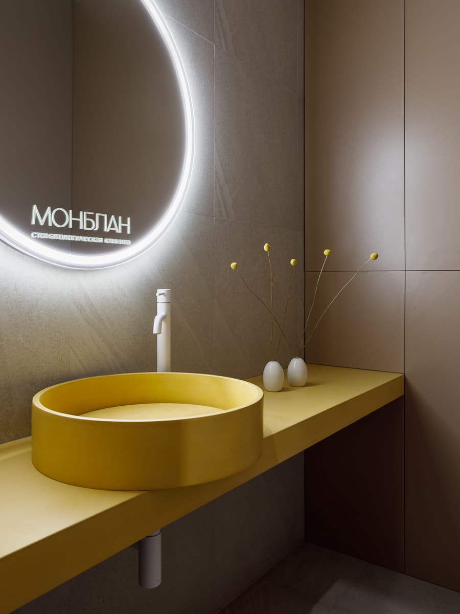 Небанальный интерьер семейной стоматологической клиники в Самаре — проект студии WANT MORE