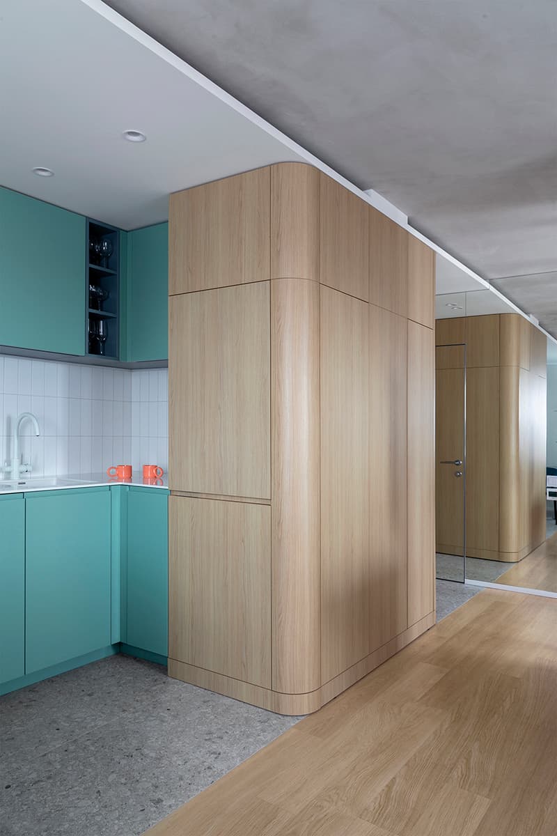 Функциональный интерьер маленькой минской квартиры для молодой пары — проект SVAI Studio