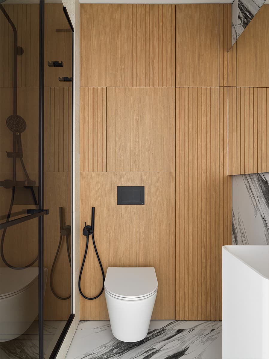 Гармоничный интерьер московской квартиры для семьи дизайнеров — проект студии ANGA PROJECT