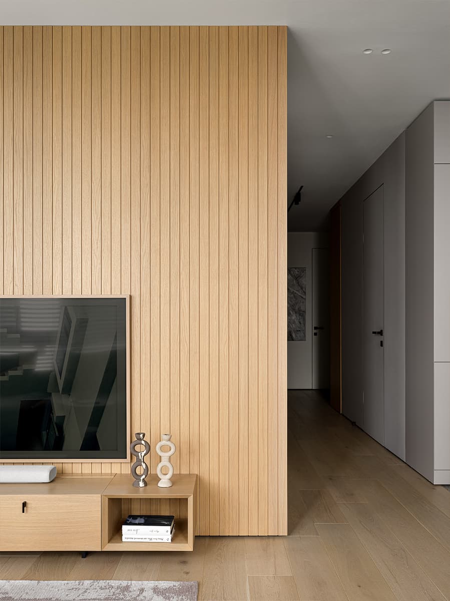 Гармоничный интерьер московской квартиры для семьи дизайнеров — проект студии ANGA PROJECT