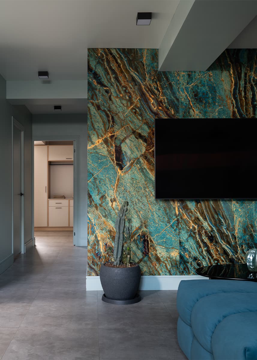 Многогранный интерьер уютного трехэтажного коттеджа в Алматы – проект Алисы Копыловой