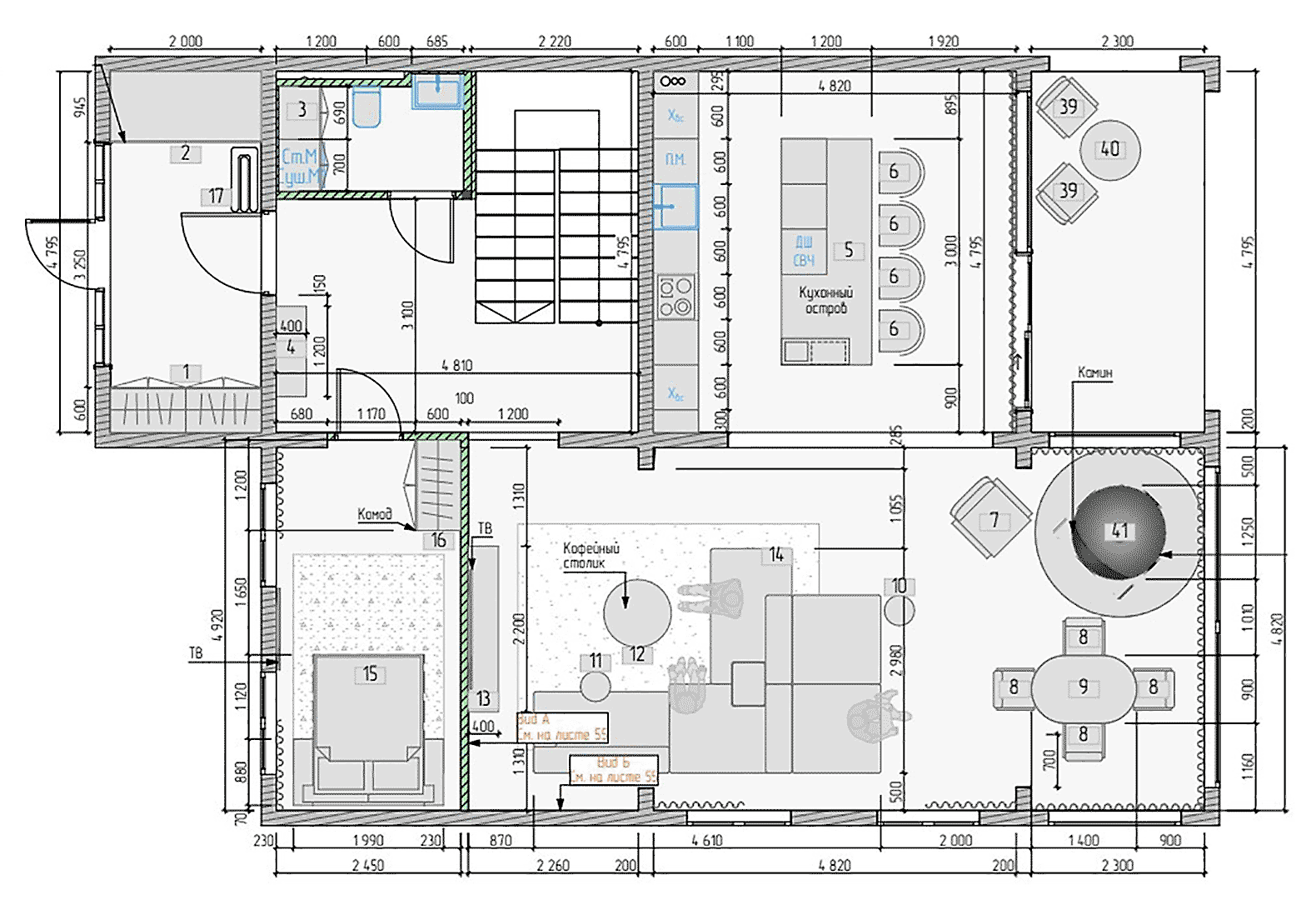 Аутентичный русский декор в воздушном интерьере загородного дома – проект студии интерьера EgoDesign