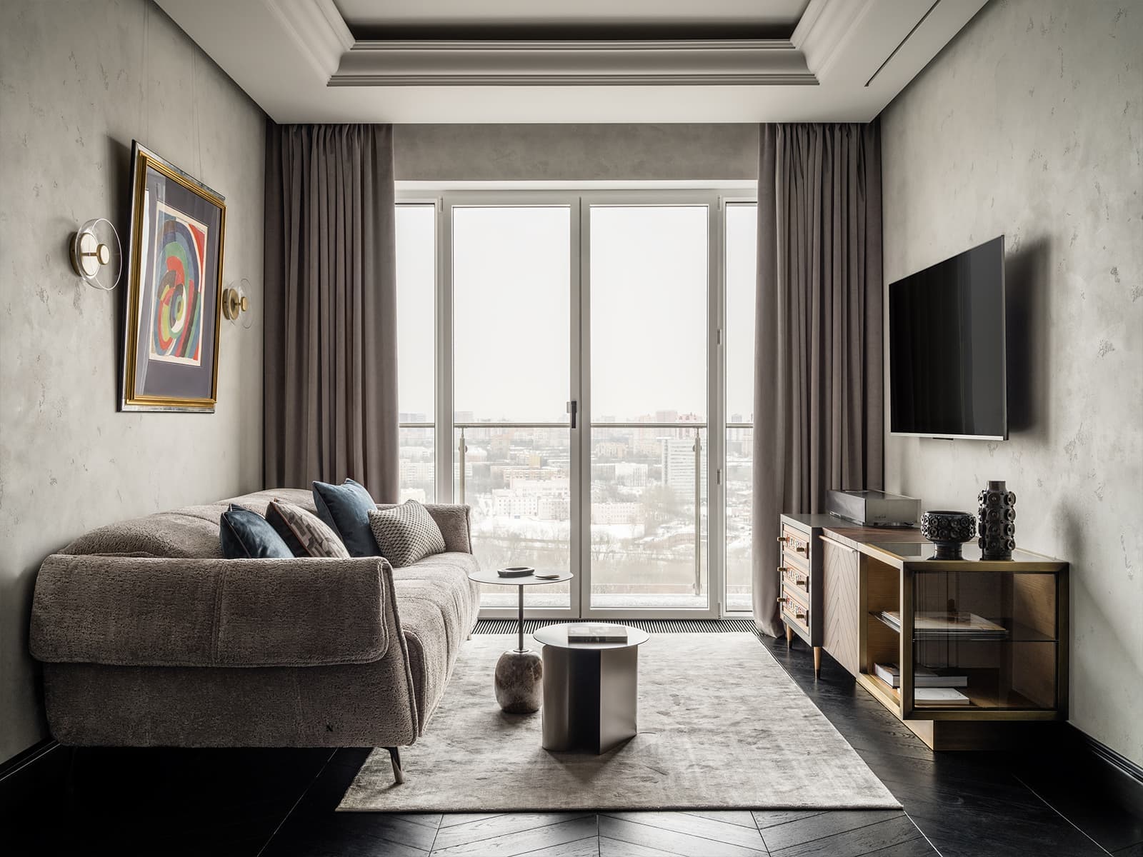 Образ детских воспоминаний в интерьере квартиры для семьи кинопродюсера – проект Валерии Виноградовой