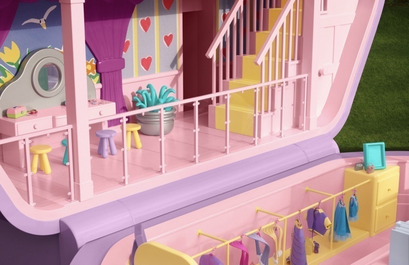 Апартаменты Airbnb в виде игрушки Polly Pocket