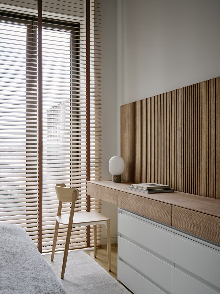 Умиротворенный интерьер квартиры для семьи с тремя детьми — проект студии Spatar Design