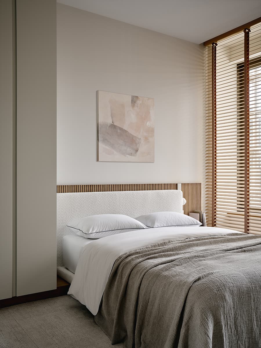 Умиротворенный интерьер квартиры для семьи с тремя детьми — проект студии Spatar Design