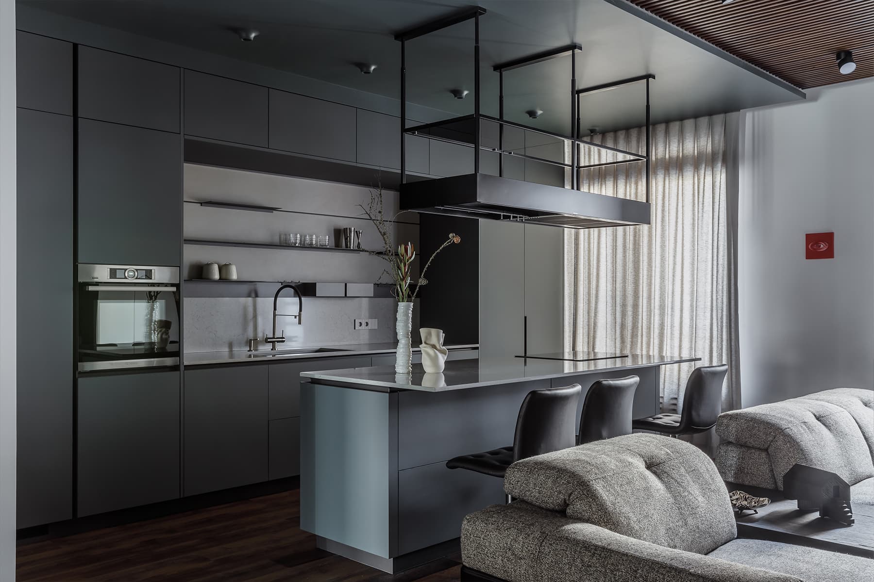 Умиротворяющий интерьер квартиры для семьи из трех поколений — проект Ксении Лысенко