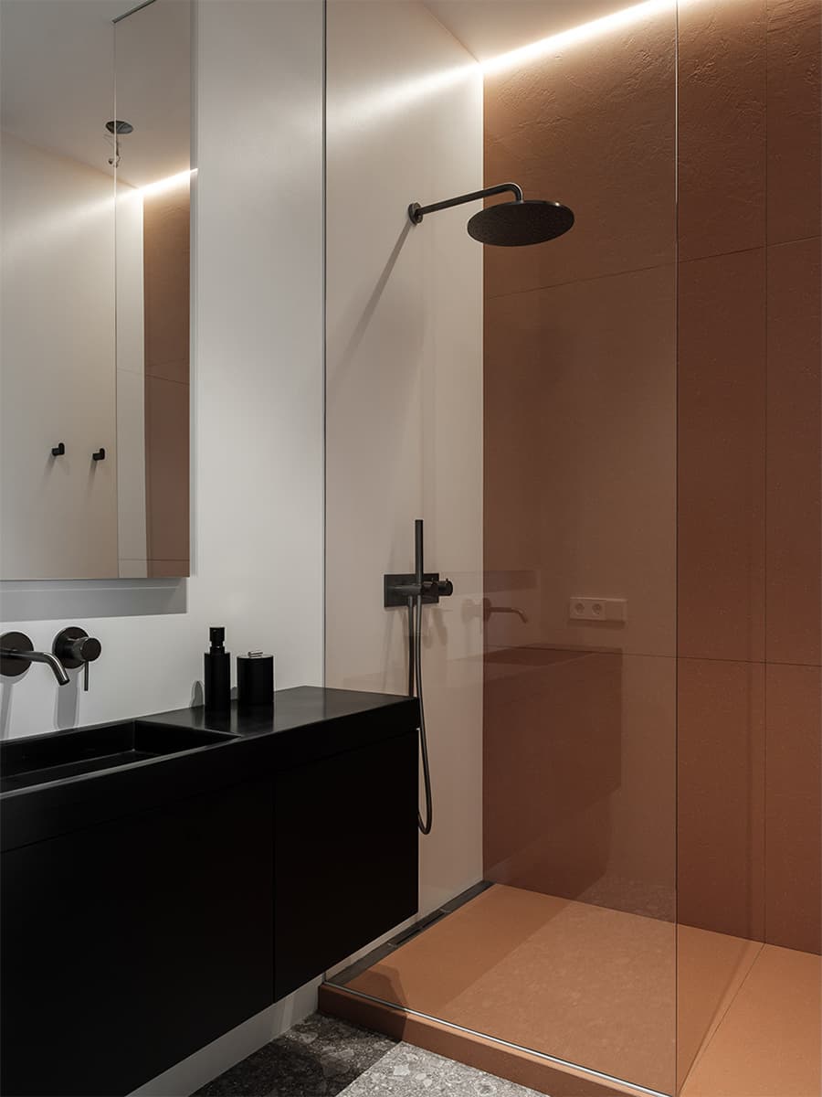 Пространство как отражение хозяев: сдержанный и нежный интерьер квартиры в Новосибирске — проект Анны Игнатенко