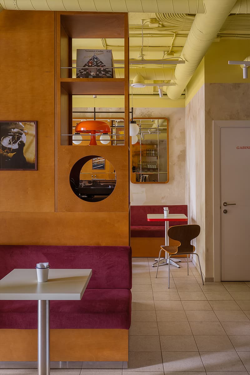 Атмосфера итальянской пиццерии и отсылки к ретро в интерьере бистро в Санкт-Петербурге — проект MODGI Group