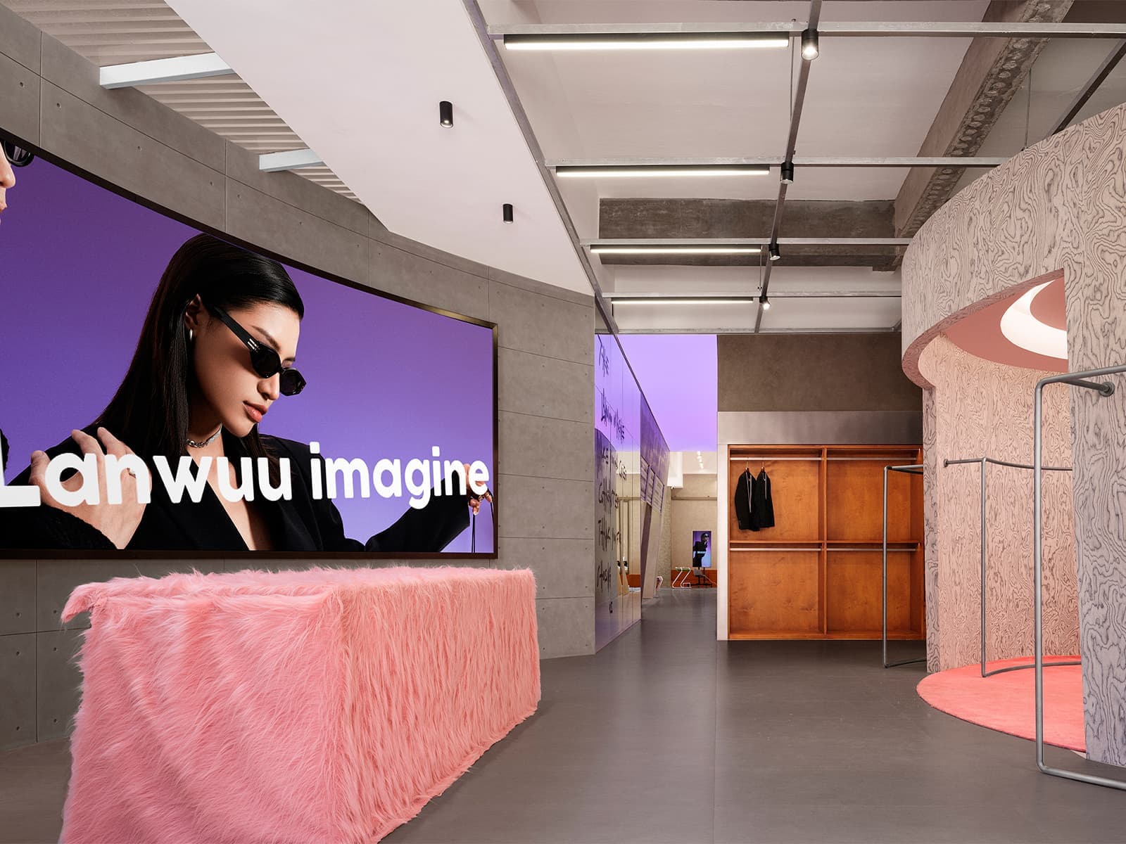 Артистичный интерьер фотостудии в китайской провинции — проект студии Aurora Design