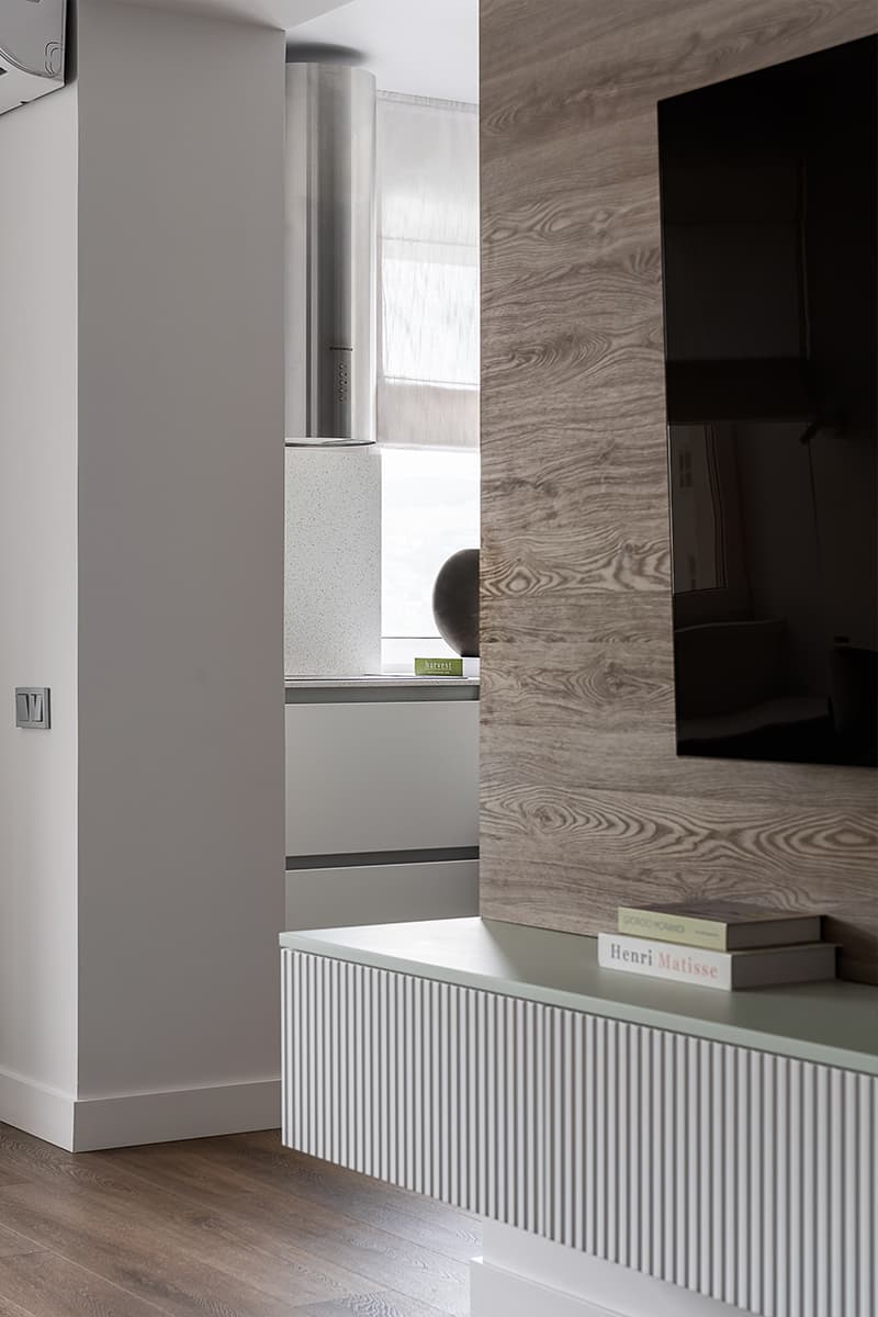 Тонкие нотки Азии в интерьере квартиры для супружеской пары — проект Марины Аббасовой