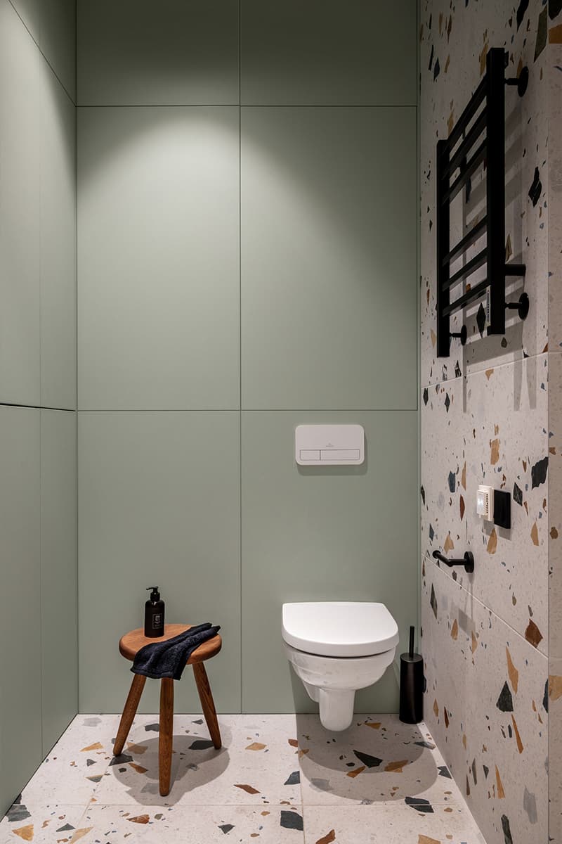 Вдохновленный искусством интерьер с выразительными деталями из дуба — проект Анастасии Акиминой