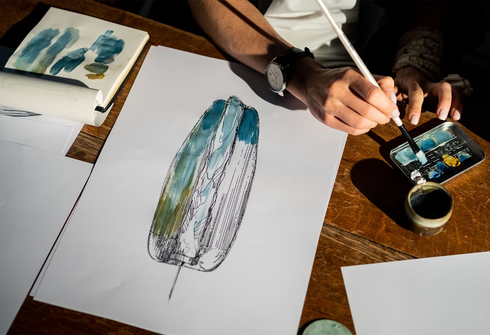 От идеи до прототипа: светильник Waterfall Анны Агаповой