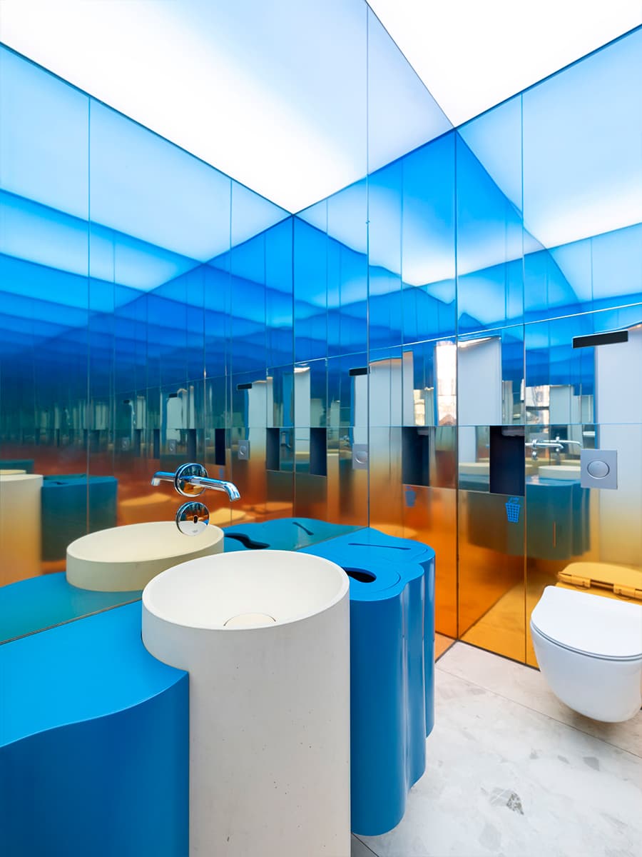 Сила стихий в нарядном интерьере семейного кафе — проект студии РИС