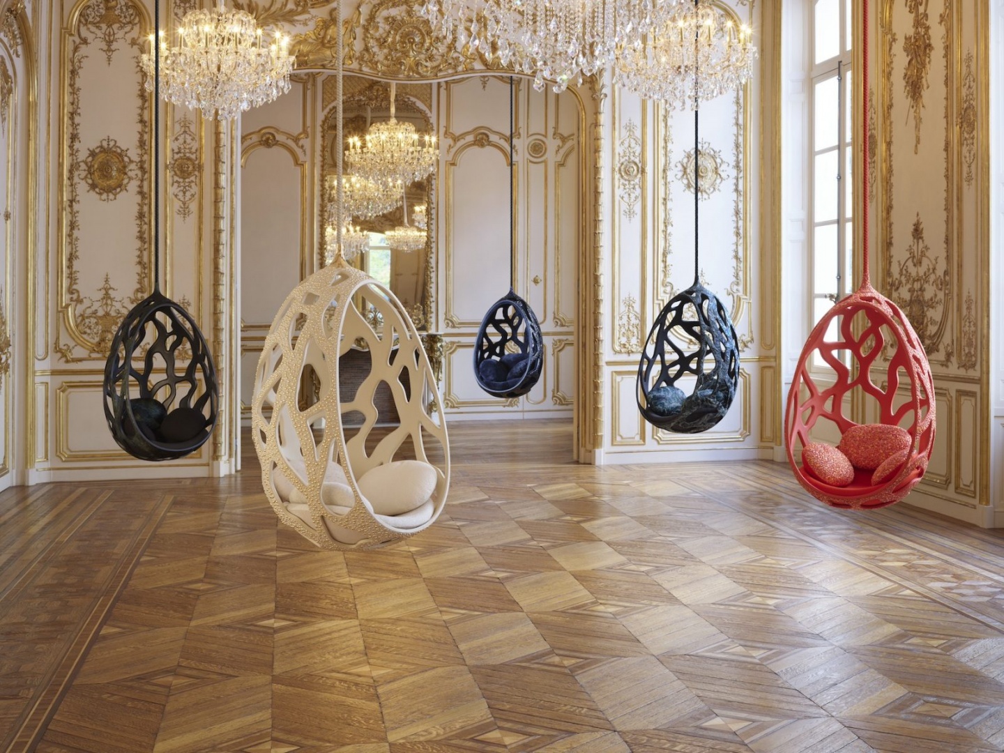 Louis Vuitton показывает коллекцию Objets Nomades на Design Miami.Paris