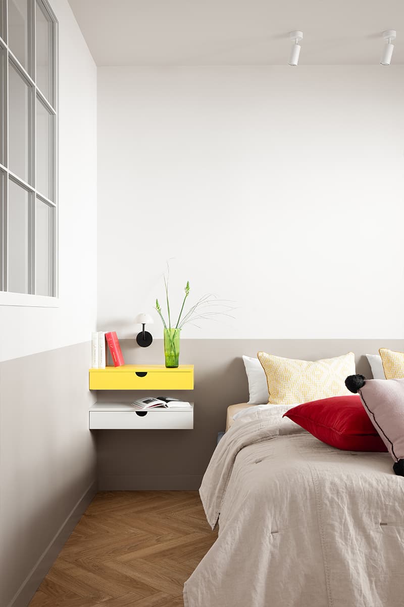 Магия зонирования в интерьере маленькой квартиры для молодой пары — проект Евгении Мараськовой-Григорянц