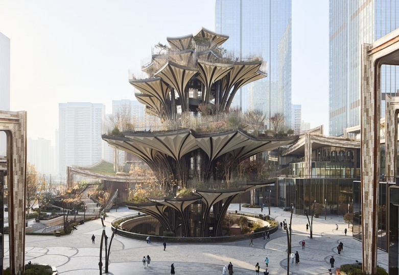 В Сиане открылся бизнес-квартал по проекту Heatherwick studio