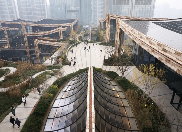 В Сиане открылся бизнес-квартал по проекту Heatherwick studio