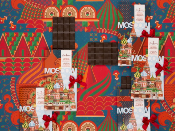 Алгоритм разработает 10 000 вариантов дизайна шоколадок с видами Москвы