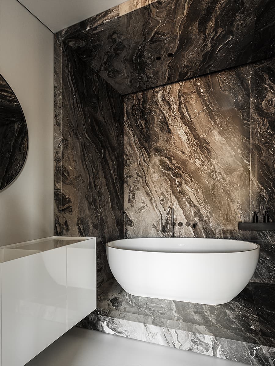 Цветные порталы, керамогранит и уютная лоджия в интерьере семейной квартиры в Воронеже — проект Екатерины Мищенко