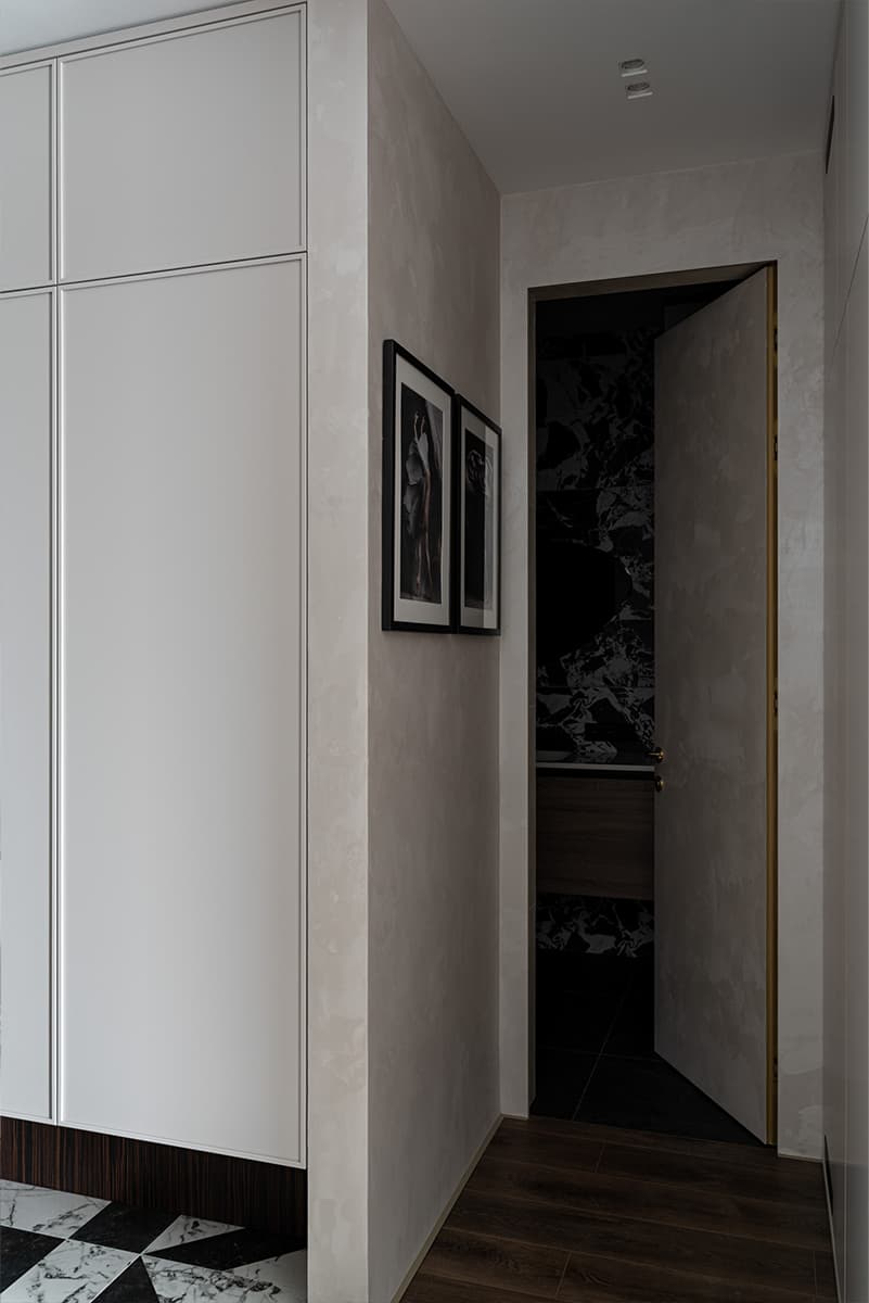 Нейтральная палитра и эргономичность в интерьере апартаментов для сдачи в аренду — проект бюро ASTROOM