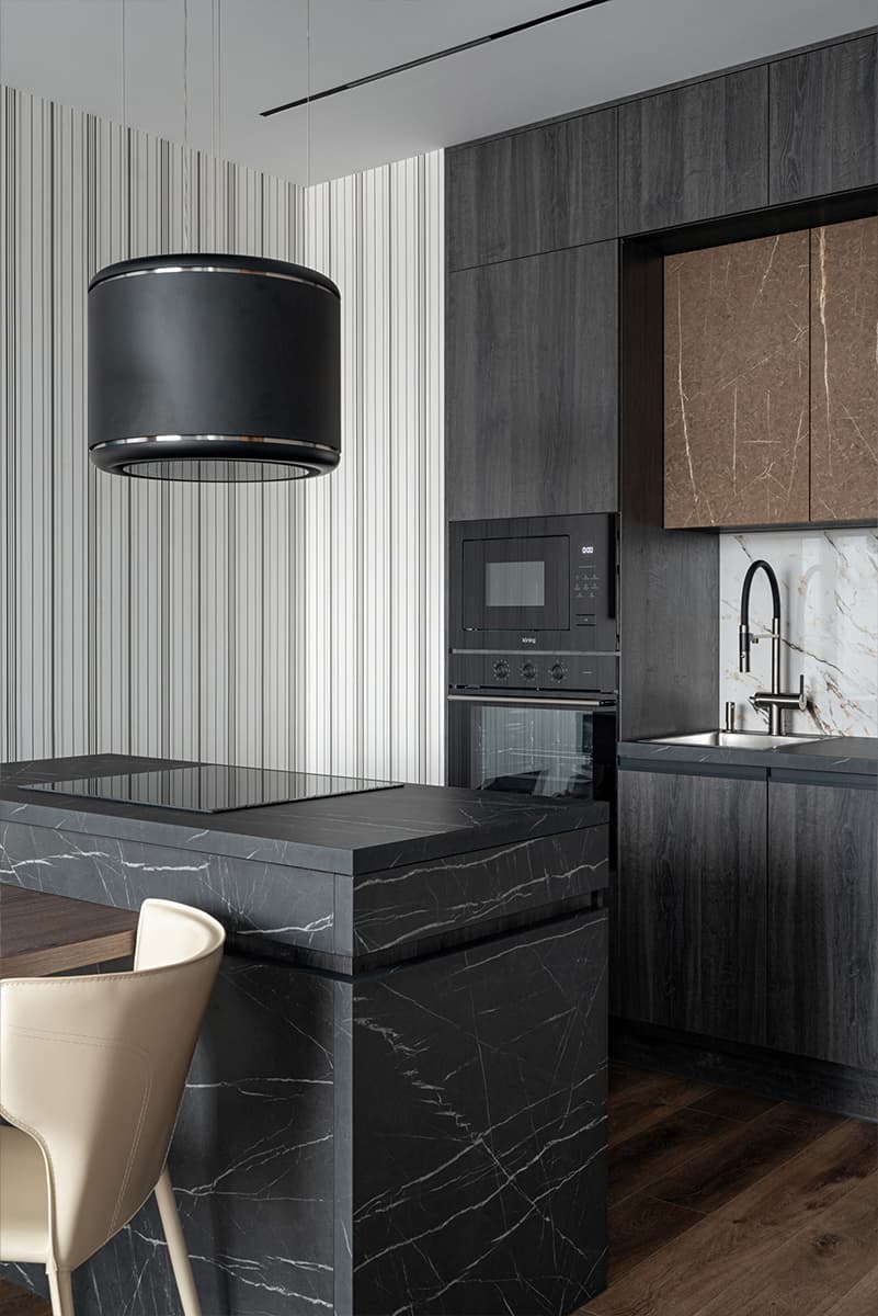 Нейтральная палитра и эргономичность в интерьере апартаментов для сдачи в аренду — проект бюро ASTROOM