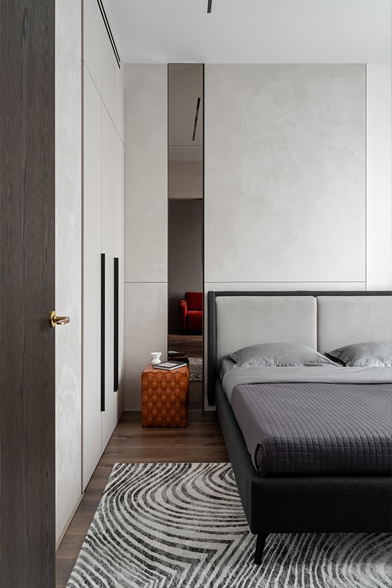 Нейтральная палитра и эргономичность в интерьере апартаментов для сдачи в аренду — проект бюро ASTROOM