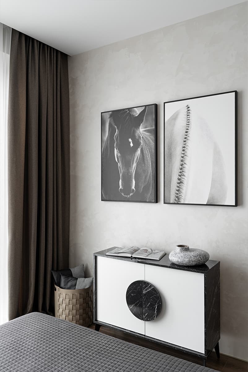 Нейтральная палитра и эргономичность в интерьере апартаментов для сдачи в аренду — проект бюро ASTROOM