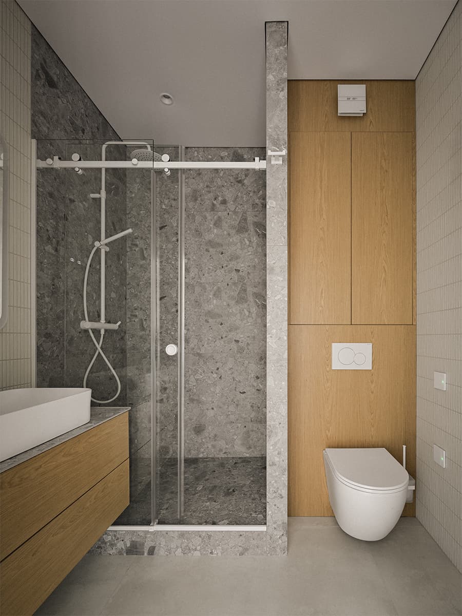 Фактура теплого дерева и нестандартное планировочное решение в интерьере петербургской квартиры — проект Анны Луцкевич