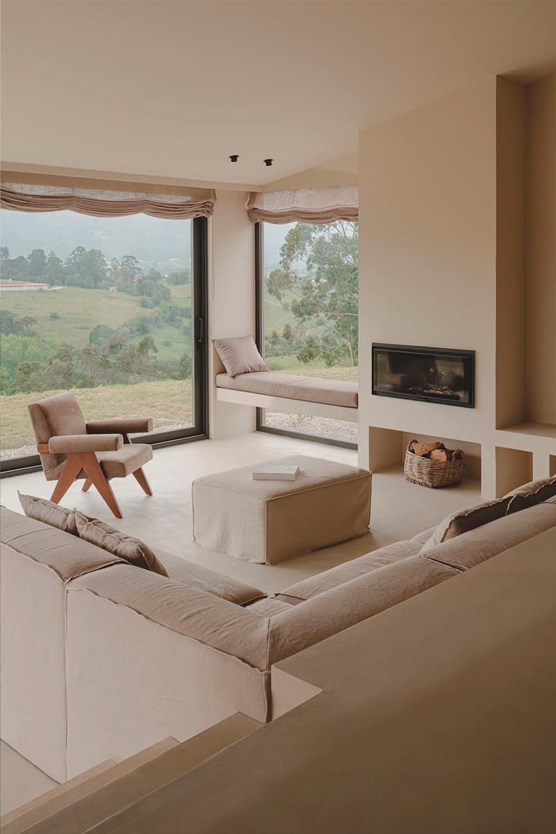 Природные цвета и материалы в минималистичном интерьере загородного дома — проект Анны Кью