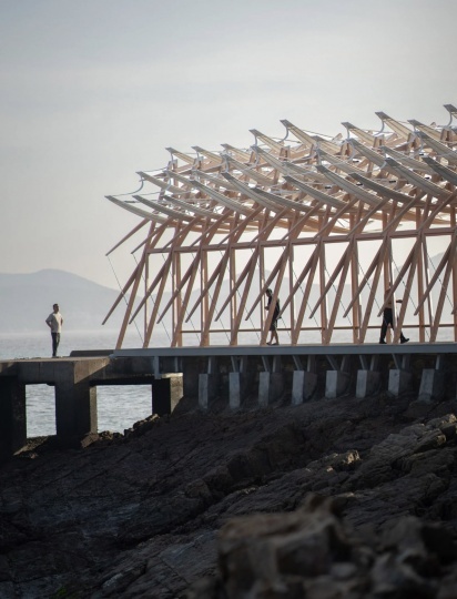 Павильон по проекту GN Architects привлекает внимание к китайской деревне
