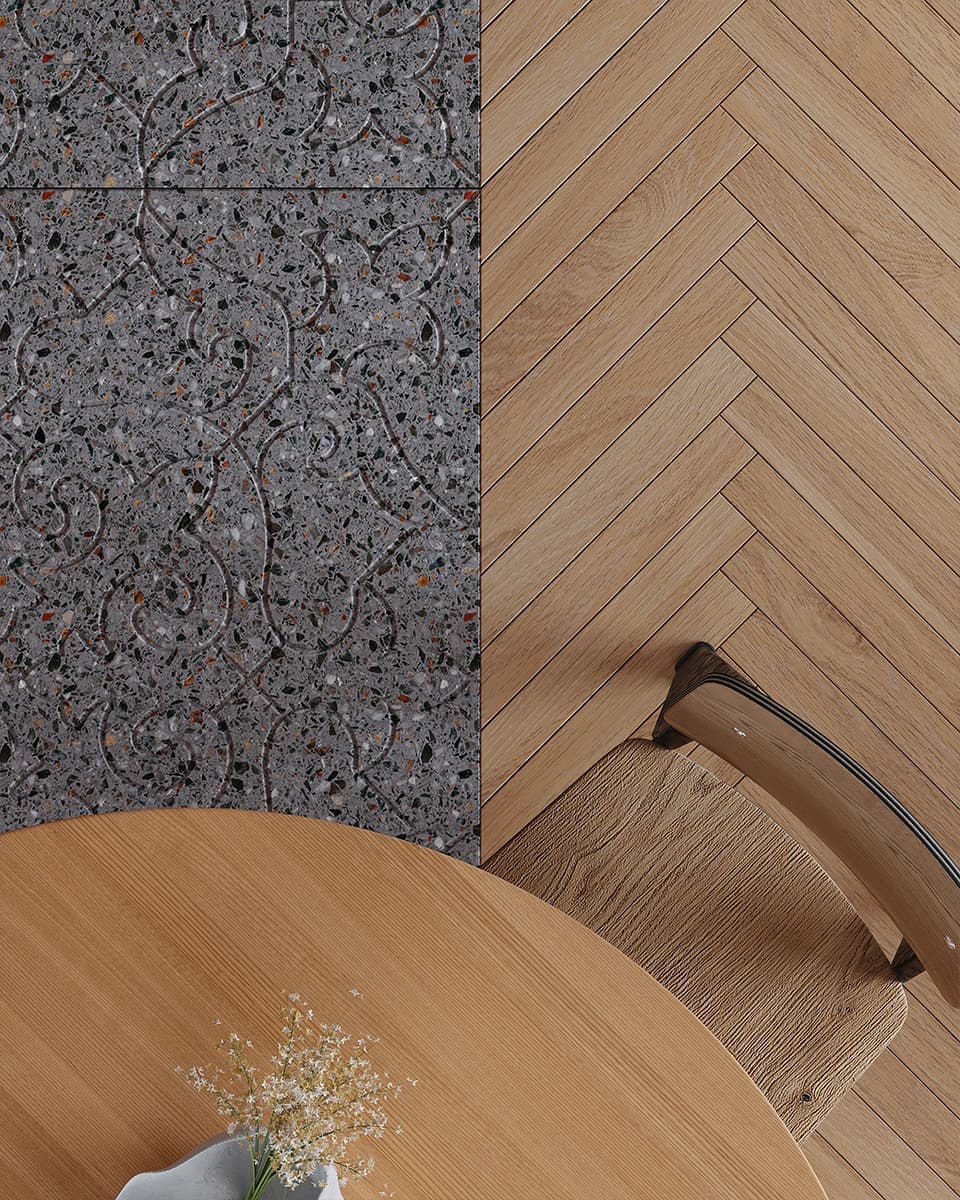 Переосмысление образа юрты в брутальном интерьере квартиры в Алматы — проект архитектурного бюро Hala