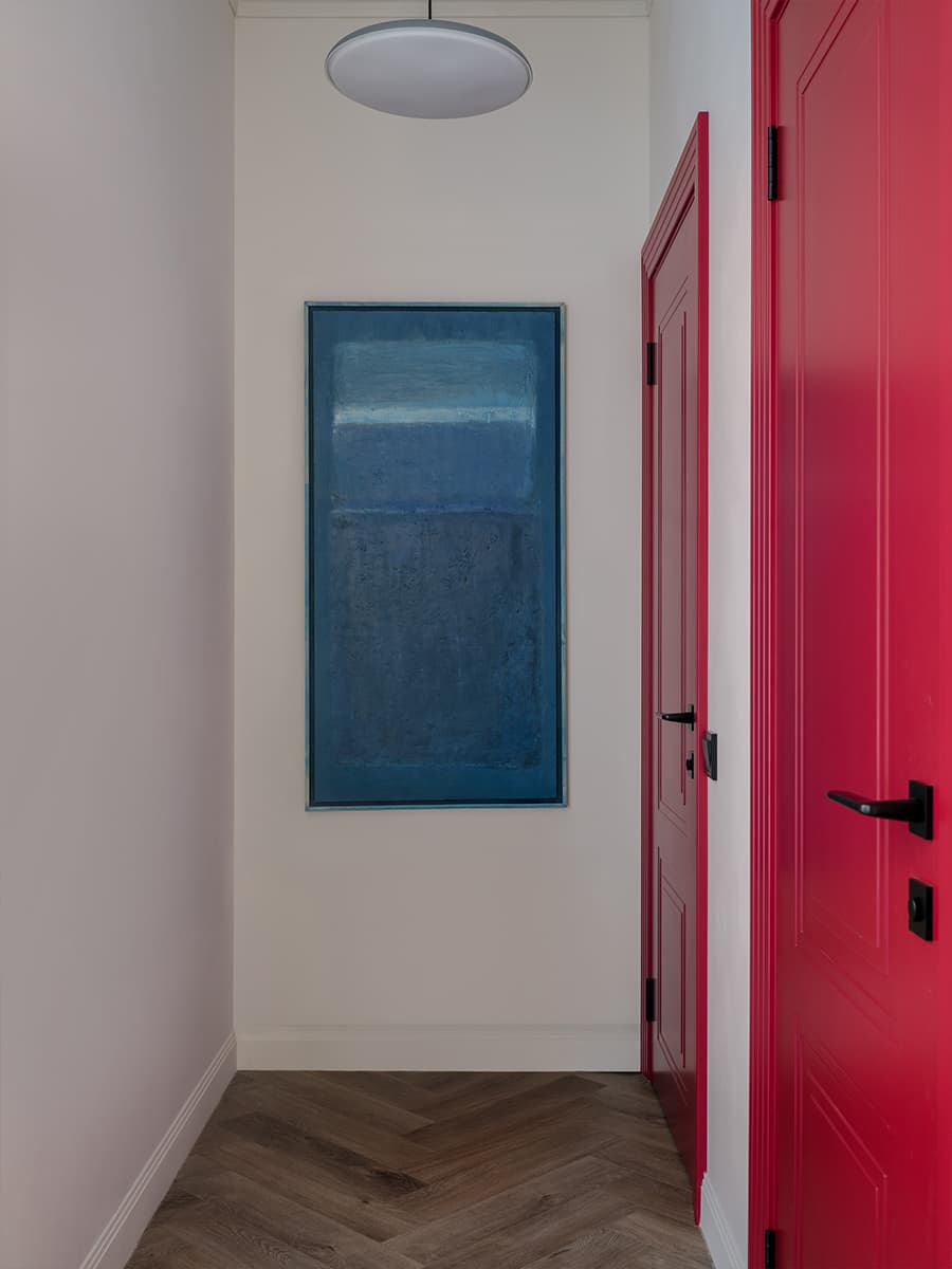 Обновленный интерьер коммунальной квартиры для сдачи в аренду — проект Мари Гри