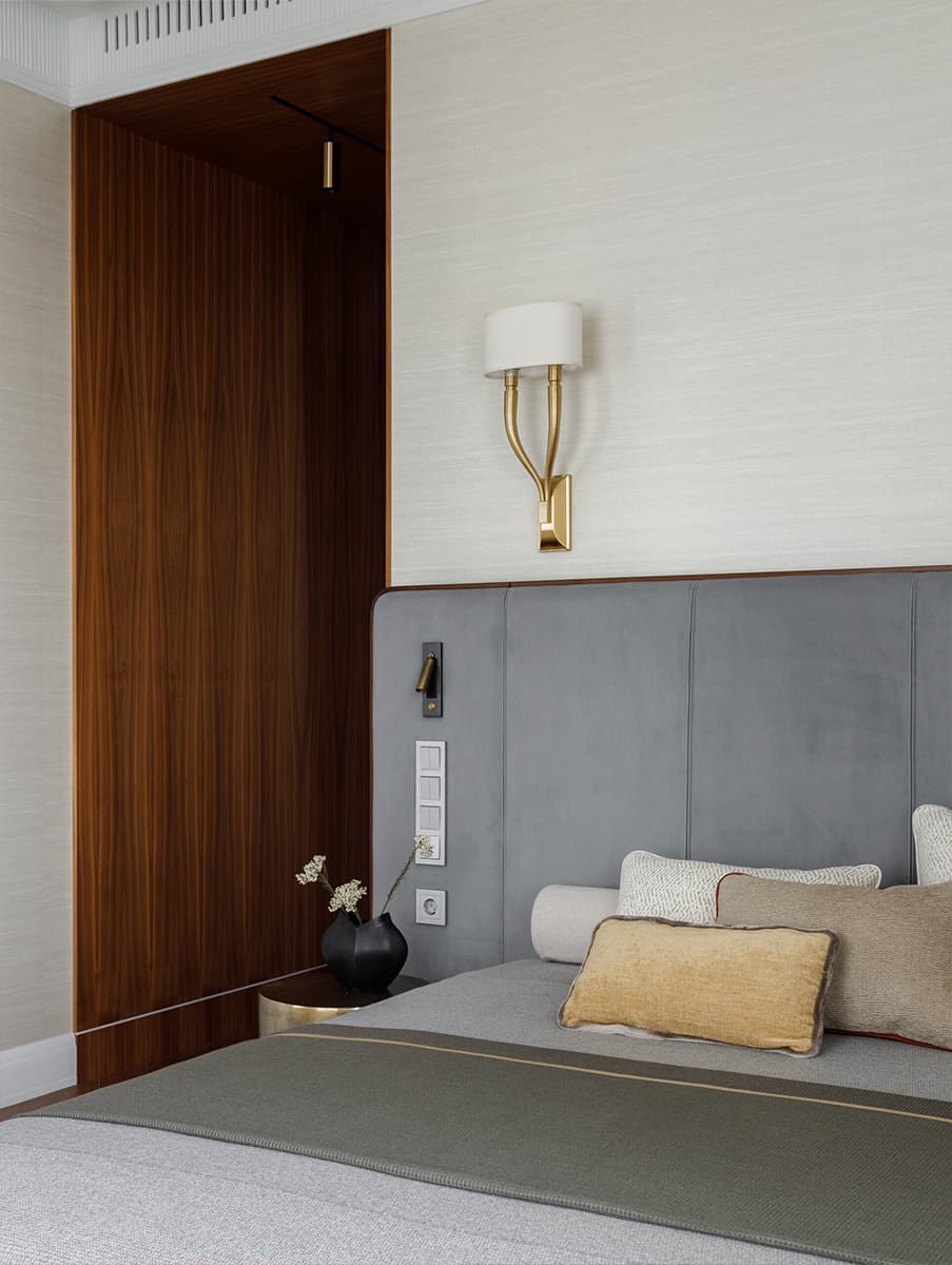 Вневременные решения в уютном интерьере квартиры для интеллигентной семьи — проект Polukhina Design