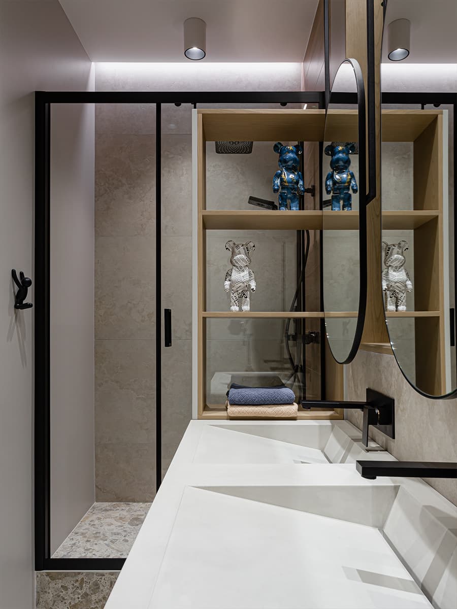 Медитативный интерьер, созданный по канонам восточных практик — проект Катарины Притчиной