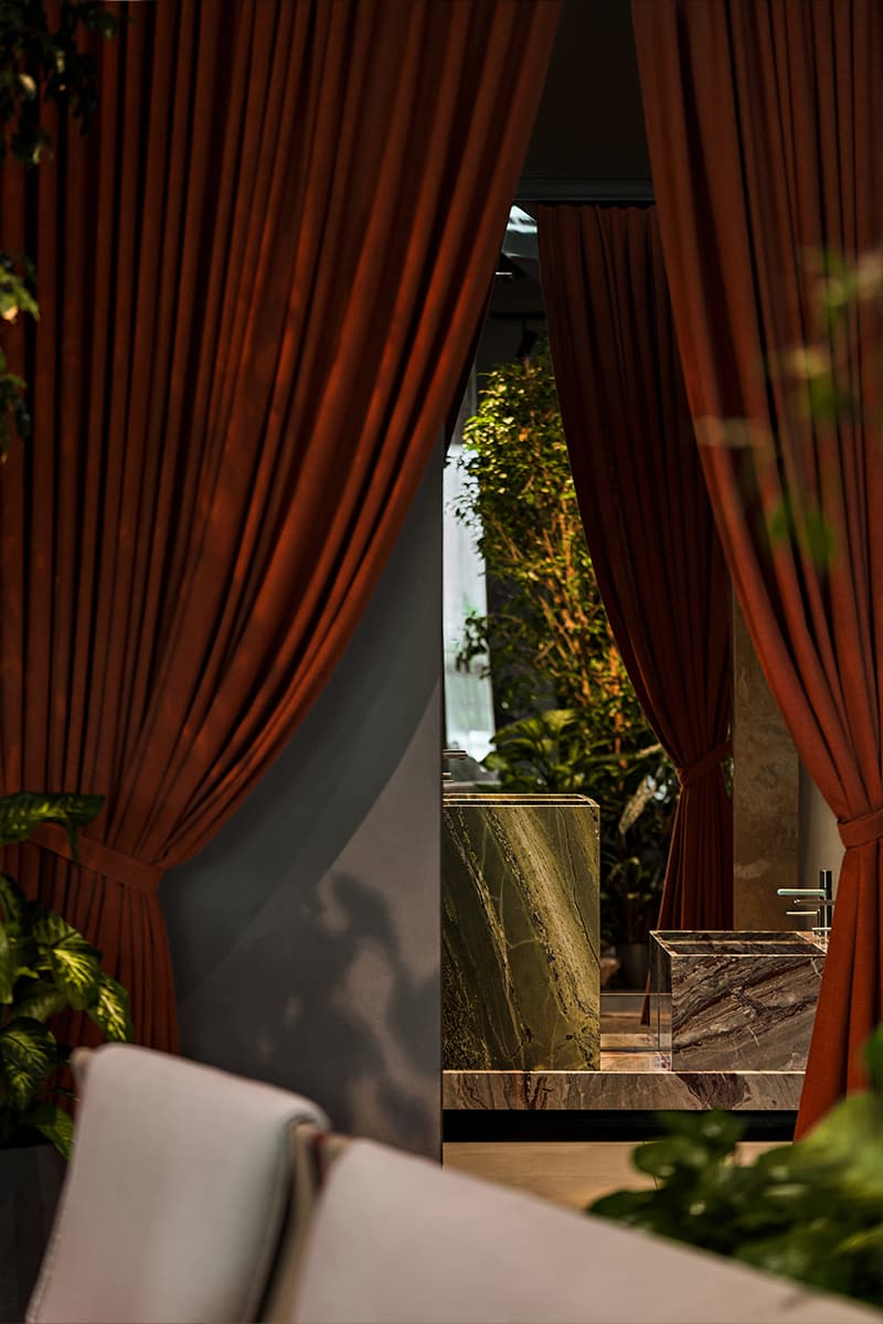 Оазис среди небоскребов: природный интерьер ресторана с игровой зоной — проект DA bureau