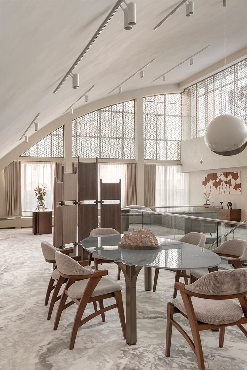 ДНК татарской культуры в интерьере офиса с большим директорским кабинетом — проект Джамили Хуснутдиновой