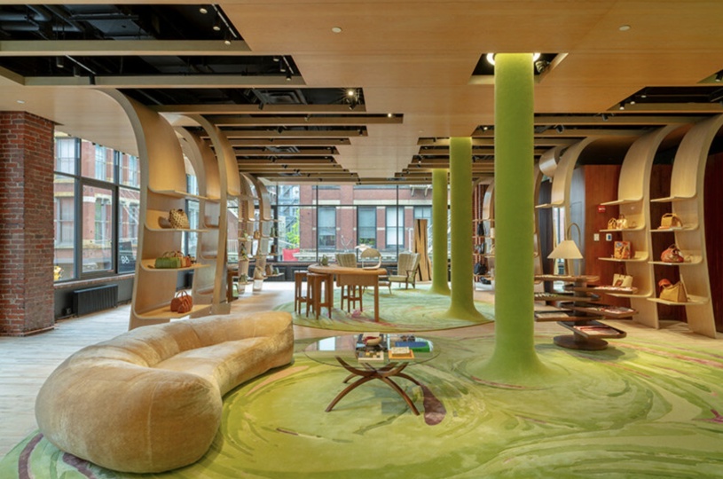 Heatherwick Studio обновила флагманский бутик Longchamp в Нью-Йорке