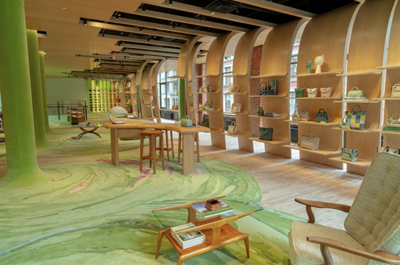 Heatherwick Studio обновила флагманский бутик Longchamp в Нью-Йорке