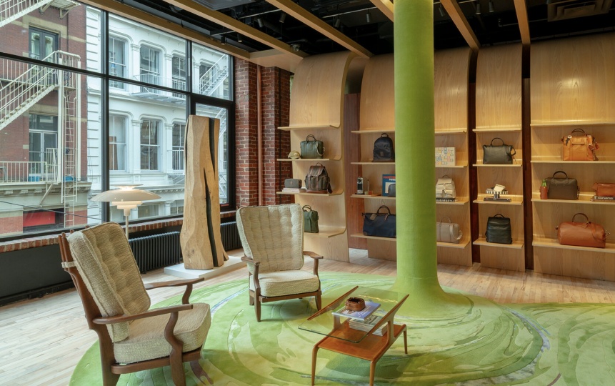 Heatherwick Studio обновила флагманский бутик Longchamp в Нью-Йорке